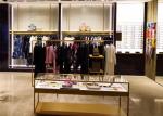 High End Clothing Store Display Fixtures With Hanging Rack Decoration Design