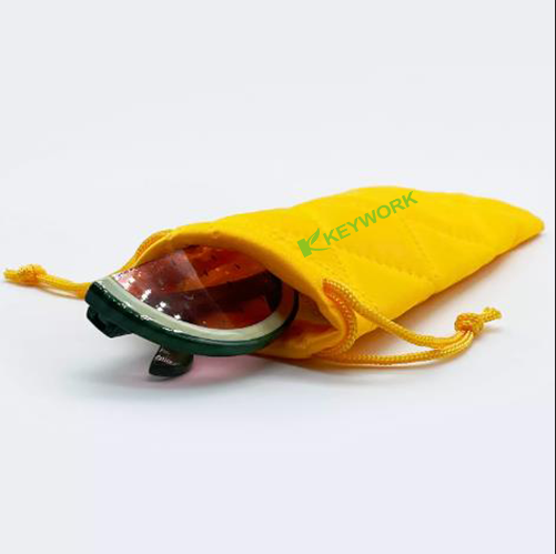 Nylon Multicolor Eyeglass Drawstring Bags Creative Pouch Sponge Style