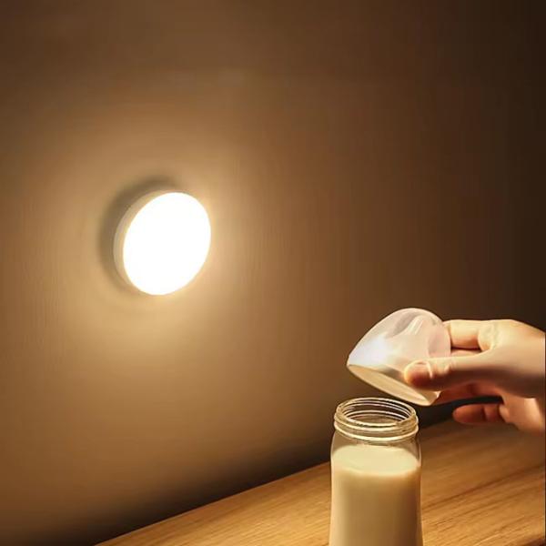 Rechargeable Motion Sensor Night Light With Dimmable Color Temperature