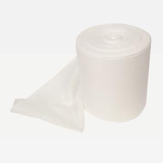 Quality 100% Cotton Fabric White Blue Paper Pack Gauze Roll With Odorless, Soft WL4011 for sale