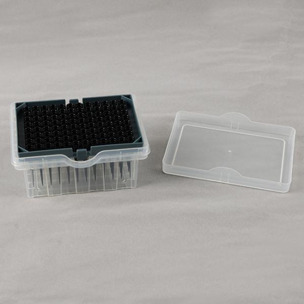 Conductive 50ul Black Pipette Tips Compatible Hamilton