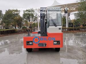 China 6.0 T SUZU 6BG1 Industrial Side Loader Forklifts With 3600mm Max. Lift Height on sale