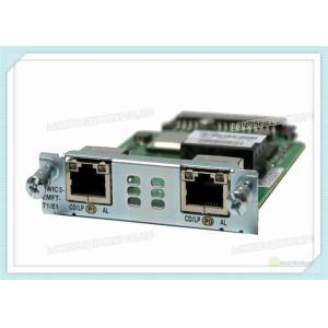 Multiflex Vwic Network Interface Card VWIC3-2MFT-T1/E1 With 2 X T1 / E1 Network