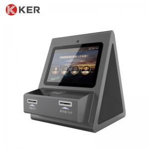 China Infrared Induction 15 Inch Desktop Hotel Self Check In Kiosk on sale