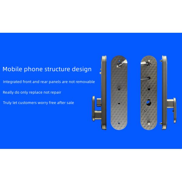 ELA E-556 Automatic Door Smart Lock Opens By Touch Without Pressing Handle