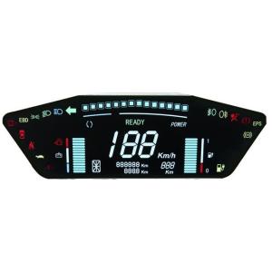 Custom Monochrome TN Lcd Display , Digital Segment Lcd Display For Function