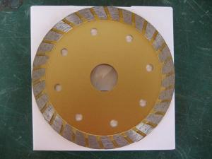  Masonry 5 &quot; 8 &quot; Turbo Diamond Saw Blade For Circular Saw Yellow 115mm 230mm Manufactures