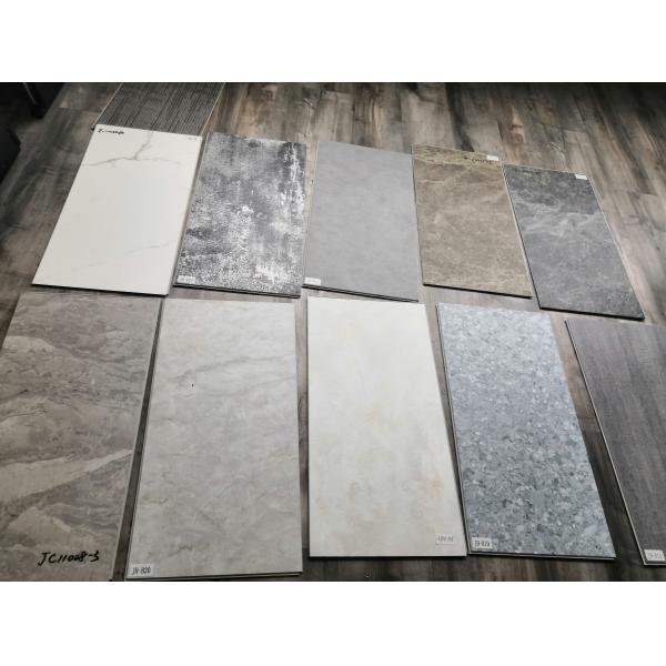 Granite Look SPC Tile Flooring Marble Grain 3.5-8mm Interlocking