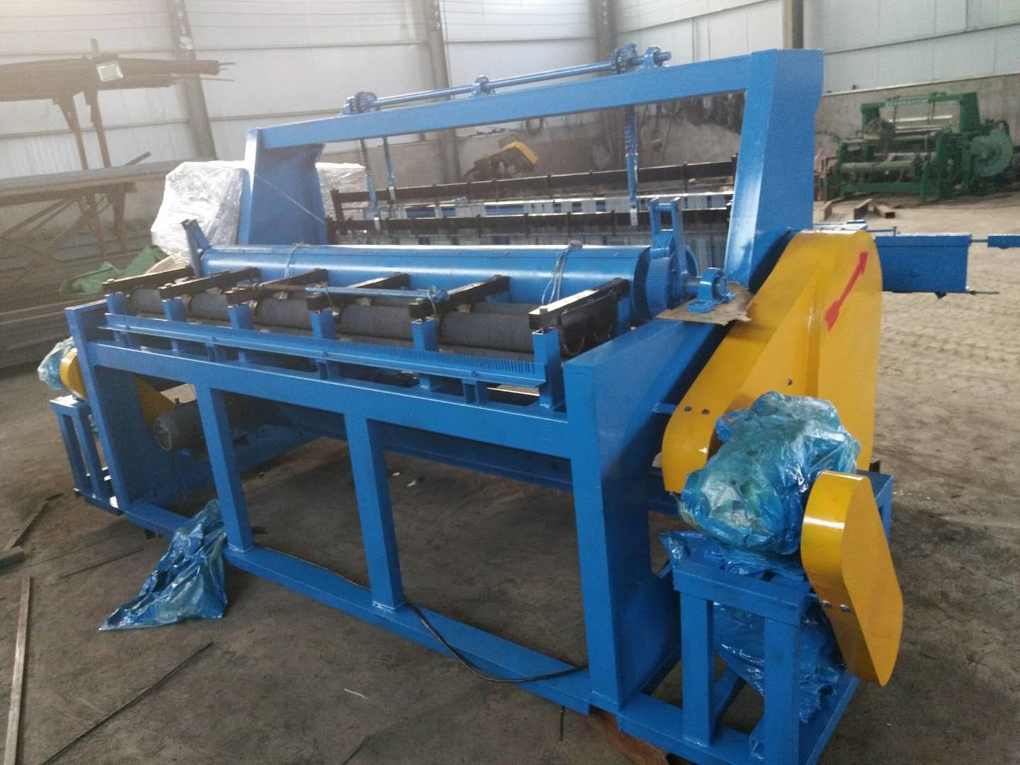  High Efficiency Full Automatic Crimped Mesh Machine Complete Line Included Manufactures