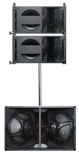 Single Compact Passive Biamp Line Array Pa Speaker System 10 Inch 200w