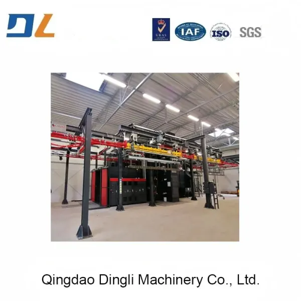 Hook-Type Pass Through Shot Blasting Machine General-Purpose Equipment, Cleaning Surface Workpiece