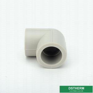  90° Ppr Pipe Fittings Elbow Size 20 - 160mm No Heavy Metal Additives Oem Service Manufactures
