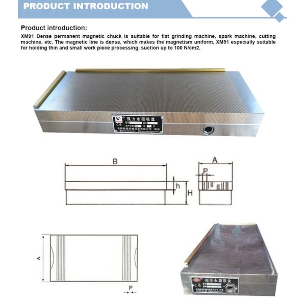 Permanent Grinding Magnetic Chuck