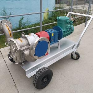  Anticorrosive Stable Water Pump Emergency , Chemical Resistant Hand Cart lobe Pumps Manufactures