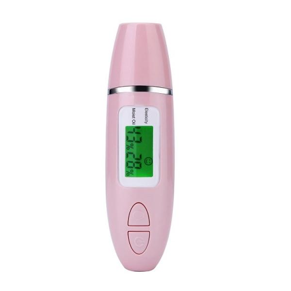 Quality AAA Battery 3V Digital Skin Analyzer Facial Moisture Monitor Tester Portable for sale