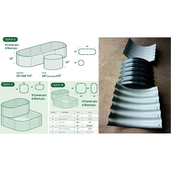 Raised Garden Beds Profile Rolling Forming Machine