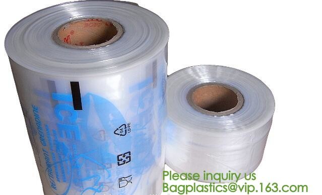 clear LLDPE easy tearing line pre-opened in roll bag,Factory custom LLDPE