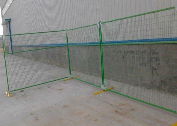 Steel 8ga 9.5ft Length Temporary Site Fencing Portable