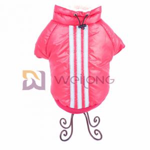 China 100% Poly shine Waterproof Dog Coats With Underbelly Protection Warm Dog Coats on sale