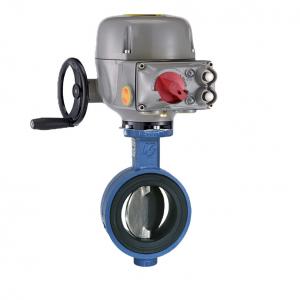 China Control Valve Keystone Butterfly Valve With Electric Actuator EPI2 For Heavy Industrial Chemical Petrochemical Plants on sale