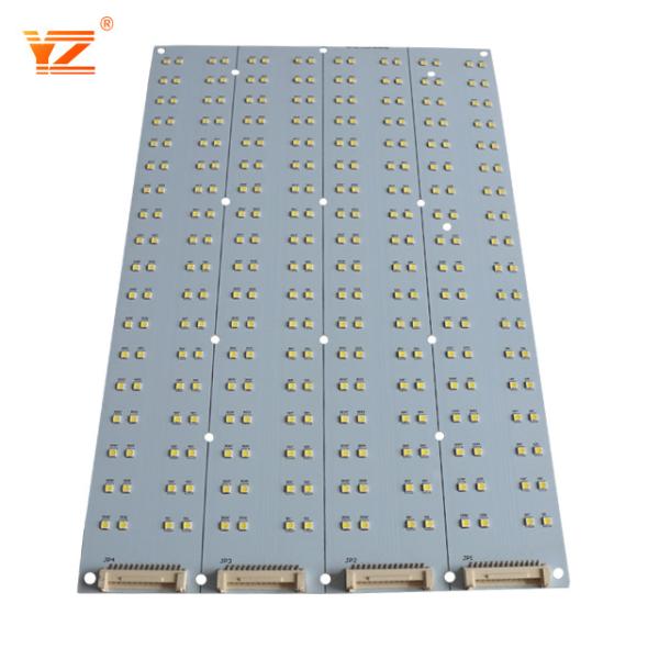 Quality White Silkscreen 220v PCB Printed Circuit Board Assembly 5730 LED Chips for sale