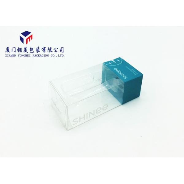 Keyring Transparent Plastic Box , Clear Pet Plastic Boxes 12.5cm Height