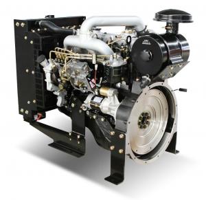  3000rpm ISUZU 4JB1-G1 Diesel Engine 45KW Power For Fire Fighting Pump In Red Manufactures