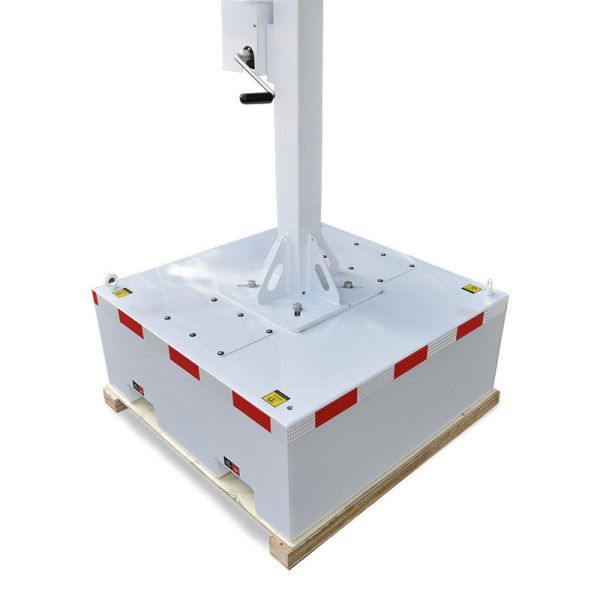 Easy Relocation Solar Light Tower Reliable Lightingsolution Accident Scenes Mobile Lighting Towers