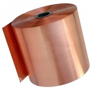  Flat Copper Strip Coil C1100 Oxygen Free Red Pure Copper Coil For Transformer Manufactures