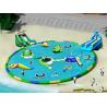 Commercial Inflatable Water Park / Pool With Slide for rental for sale