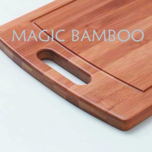 Customized Wood Rectangular Chopping Platter for Durable Vegetable Cutting in Kitchen