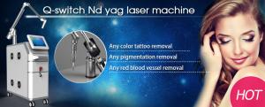  2015 latest CE approved beauty machine/qswich nd yag laser tattoo removal Manufactures