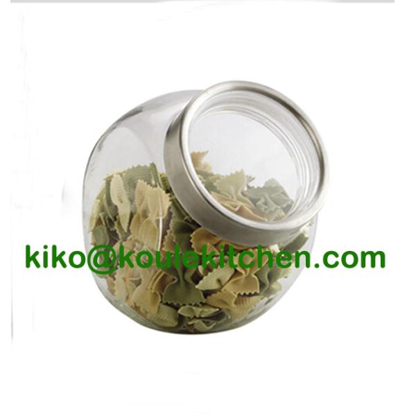 glass storage jar, Storage Bottles
