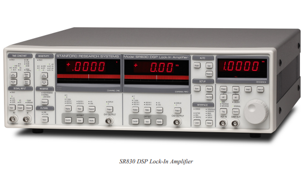 1 mHz to 102.4 kHz Frequency Range SR830 Lock-In Amplifier by SRS Stanford