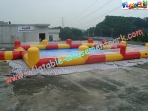  PVC Tarpaulin Inflatable Water Pools , Water Ball Pool Water-Proof Manufactures