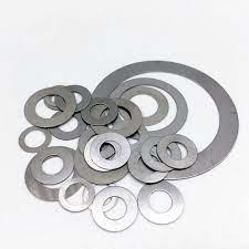 Circular Shock Absorber Shims 0.1mm Customized Steel Flat Washer Manufactures