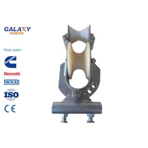 Nylon Wheel Wire Stringing Blocks For Transmission Line Stringing Tools