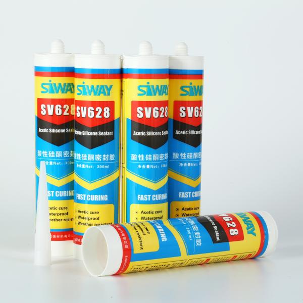 Quality Strong Adhesion Rtv Acetoxy Silicone Sealant Multipurpose Excellent Elasticity for sale