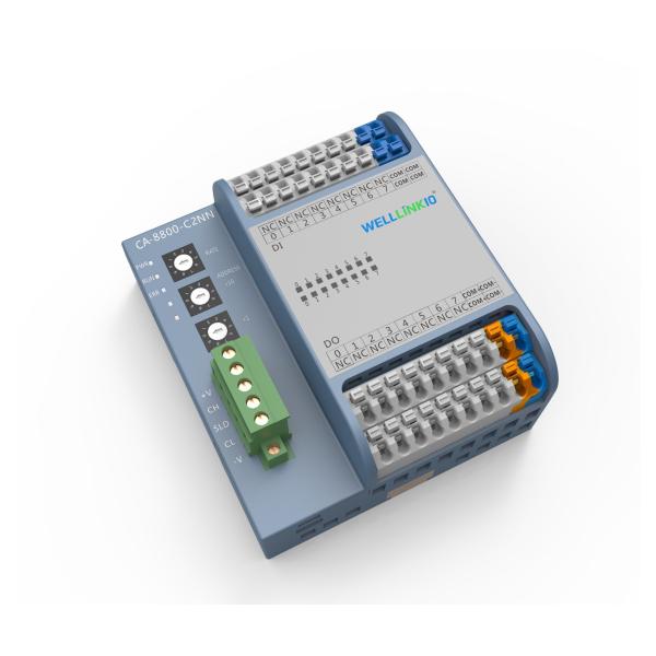 Digital Quantity Module with Transistor Signal Type Decowell Canopen I/O Module