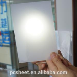 Diffused Polycarbonate Panel Customized Light Diffuser PC Sheet For LED Light