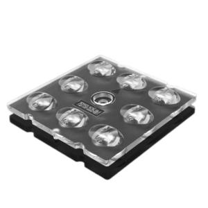 SMD 3535 Optical Multi Lens Array Practical 8 In 1 Type II-S Degree