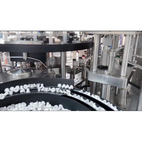 Automatic Pneumatic aseptic Gel Plugging Prefilled Paste Plastic Syringe Filling Machine