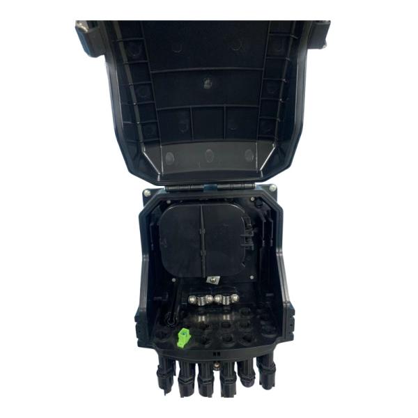 FTTH Supply Optical Microloop Joint Box with 15mm Cable Diameter and PC ABS Material