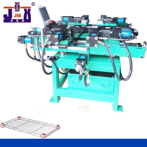 Quality Shelf Mesh Corner Cutting Machine PLC Control Angle Cutting Machine for sale