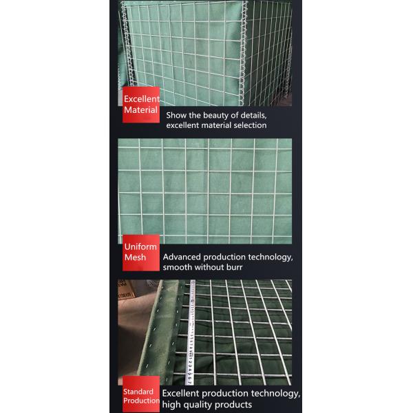 100*100mm Hesco Barrier Blast Wall