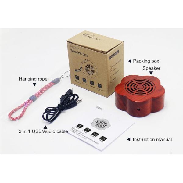 Best Solid Wood Wireless Bluetooth Speaker TWS Mini Portable Outdoor Speakers