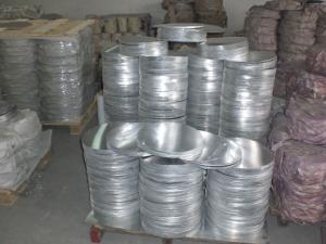 China Alloy 1100 Hot Rolling Aluminum Circle / Aluminum Discs Anodized Hydrophilic on sale