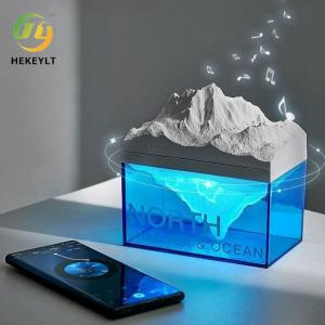 China Iceberg Diffuser Stone Decoration Car Aromatherapy Essential Oil Bedroom Without Fire Aromatherapy Night Light on sale