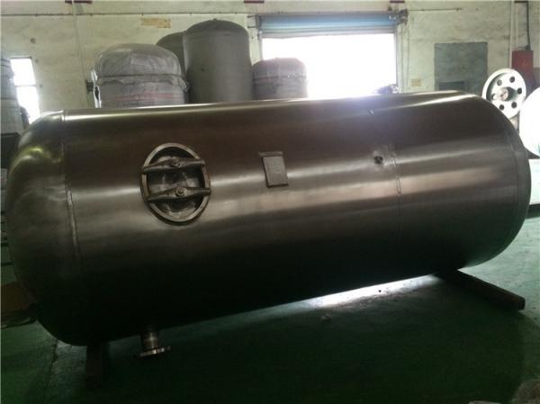 Quality Industrial Stainless Steel Air Compressor Receiver Tanks Double Sided Welding for sale