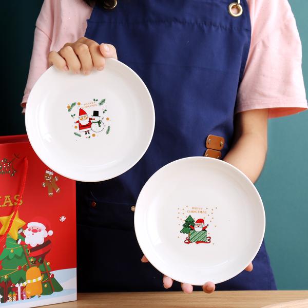 Customizable Ceramic Home Decoration Tableware For Christmas Gift
